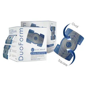 Disposable Nail Duo Form 2-Way 500 pcs/roll - #NF2W