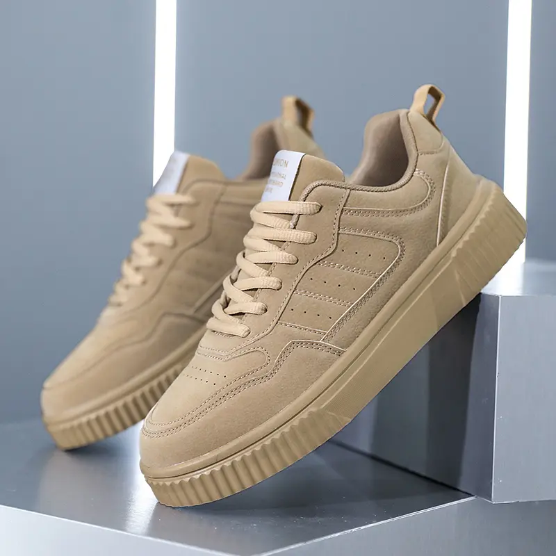 Men's All-Season Casual Trainers, Lace-Up Walking Shoes with a Comfortable EVA Insole and Anti-Slip Tread, Footwear, Closed