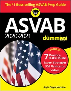 USED Book - 2020 / 2021 ASVAB for Dummies with Online Practice by Papple Johnston, Angie (Paperback) - english