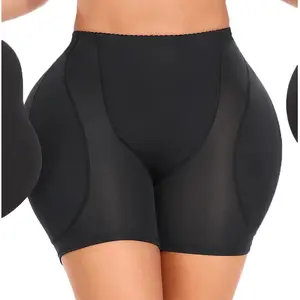 POP CLOSETS Padded Underwear for Women Tummy Control Shapewear Shorts Butt Pads Basic Womenswear Soft Breathable Solid Color Lingerie SpringStatements