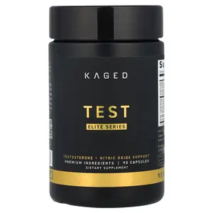Kaged Elite Series, Test, Testosterone + Nitric Oxide Support, 90 Capsules