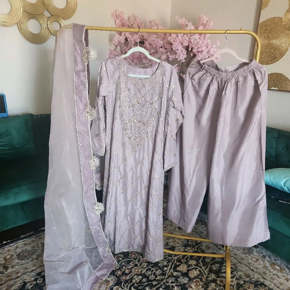 Pakistani 3-Piece Suit for Women, Traditional Ethnic Wear for Weddings, Festivals