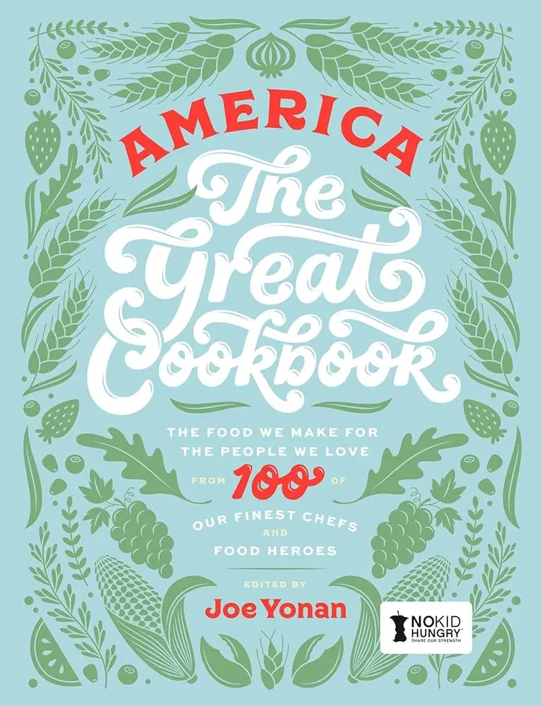 Hardcover Cookbook - America's Great Recipes, Lifestyle Guide for Home Cooks