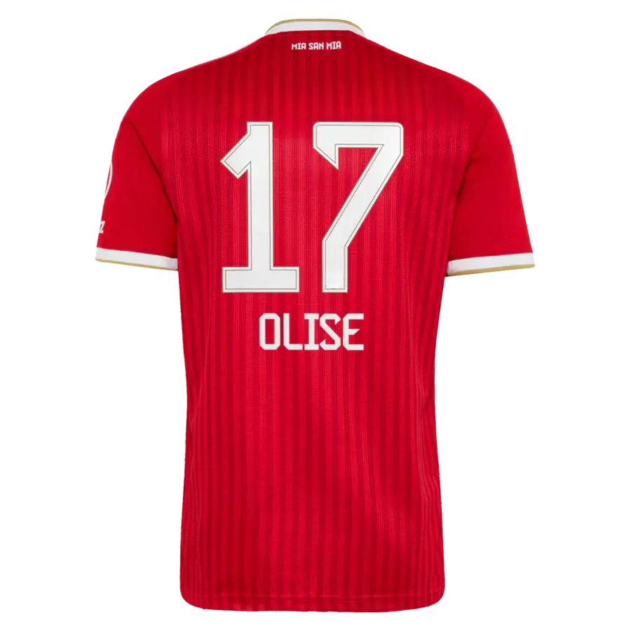 Unisex Collectible Sports Apparel Olise 2026-2027 Home Player Jersey - UCL