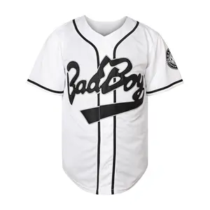 White Original Sleeve Badge Baseball Jacket Unisex Loose Breathable Coat Back Number 10 Design