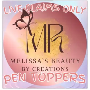 Live Claims only pen toppers in different sizes for diy Beadable pen.