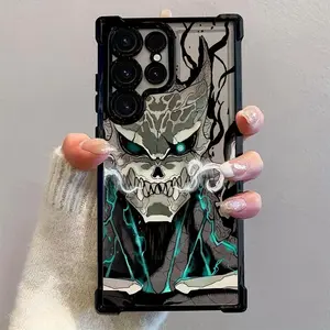 Japanese Anime Monster 8 Phone Case for Galaxy S25 S24 S23 S22 S21 FE Ultra Plus 4G 9G Shockproof Transparent Soft Back Cover