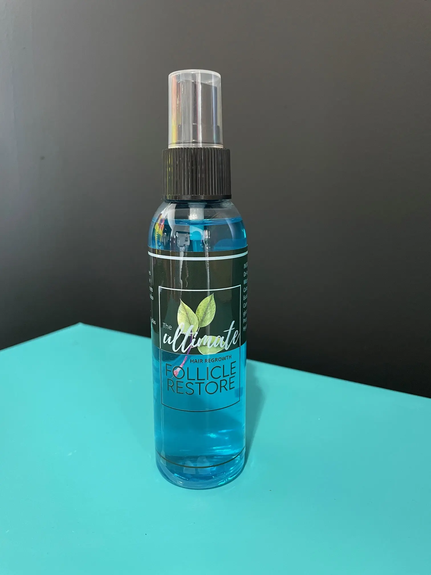 Follicle Restore Hair Regrowth Solution, Hairloss, hair Regrowth, alopecia, dry scalp, scalp dandruff, scalp eczema, inflammation relief, longer hair, fuller hair, scalp treatment, protective style Haircare