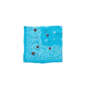 Chan Luu Embroidered Bandana in Capri