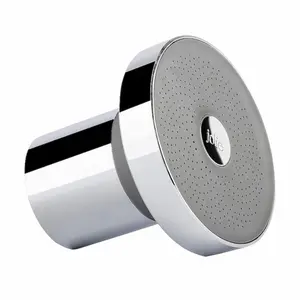 Filtered Shower Head - Chrome Finish, Round Design, Ideal for Home Use, Enhances Shower Experience