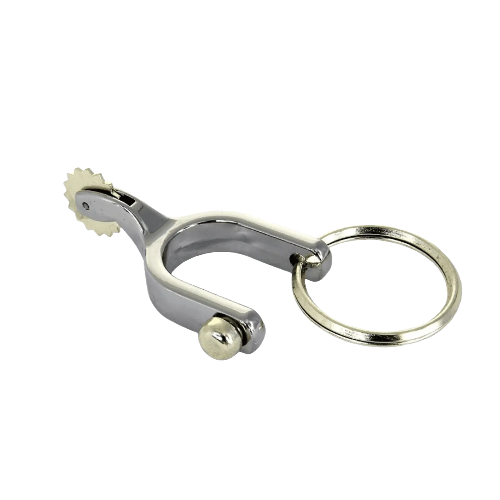 M&F Western Spur Silver Key Ring 23002