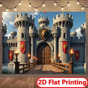 1pc Luxury Soft Polyester Durable Decorative Tapestry Wall Mural - Home Decor Supplies, Party Backdrop