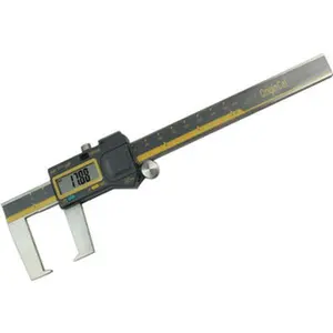 iGaging OriginCal Digital Calipers - 0-6”/150mm Range, IP54 Protective Rating, Absolute Encoding Technology, High Contrast LCD Display, Memorize Absolute Origin, Cells Included for Hand Measuring Needs