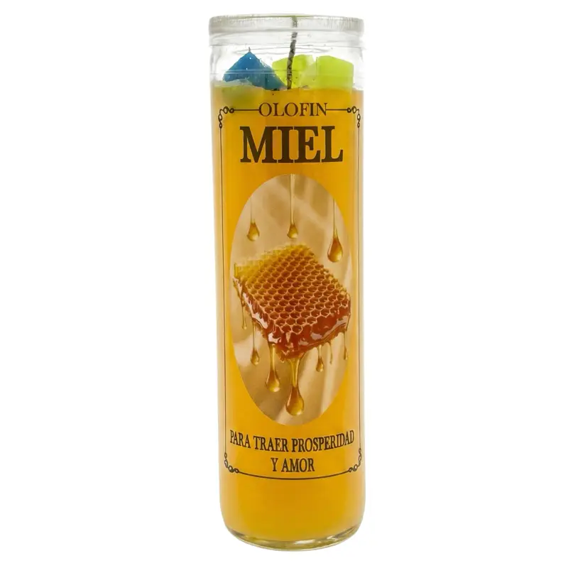 Miel (Honey) Prepared Ritual Candle Perfumed Vela Preparada Miel (Honey) Prepared Ritual Candle Perfumed Vela Preparada