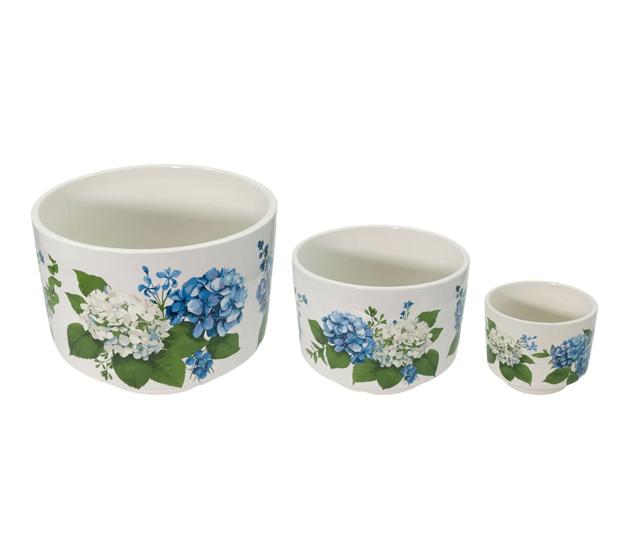 Temp-tations Set of 3 Footed Herb Planters