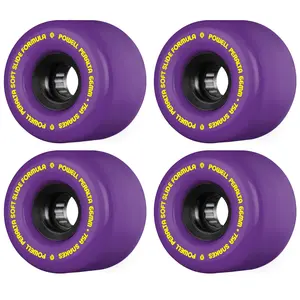 Powell Peralta Longboard Cruiser Wheels 66mm Snakes 75A Purple