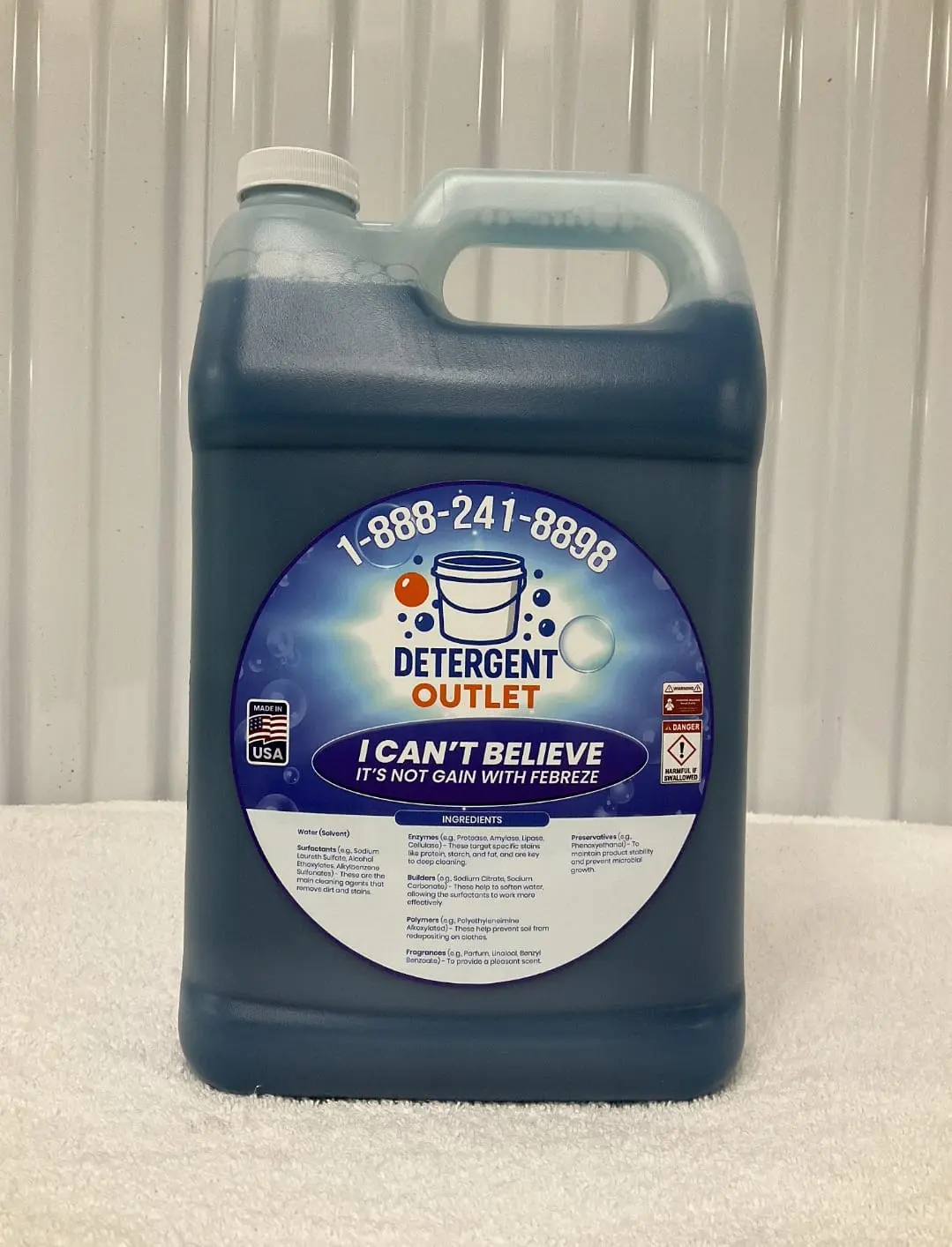 I CAN'T BELIEVE IT'S NOT GAIN!, WITH FEBREZE FRESHNESS, GREEN WITH DEODORIZER FRESHNESS