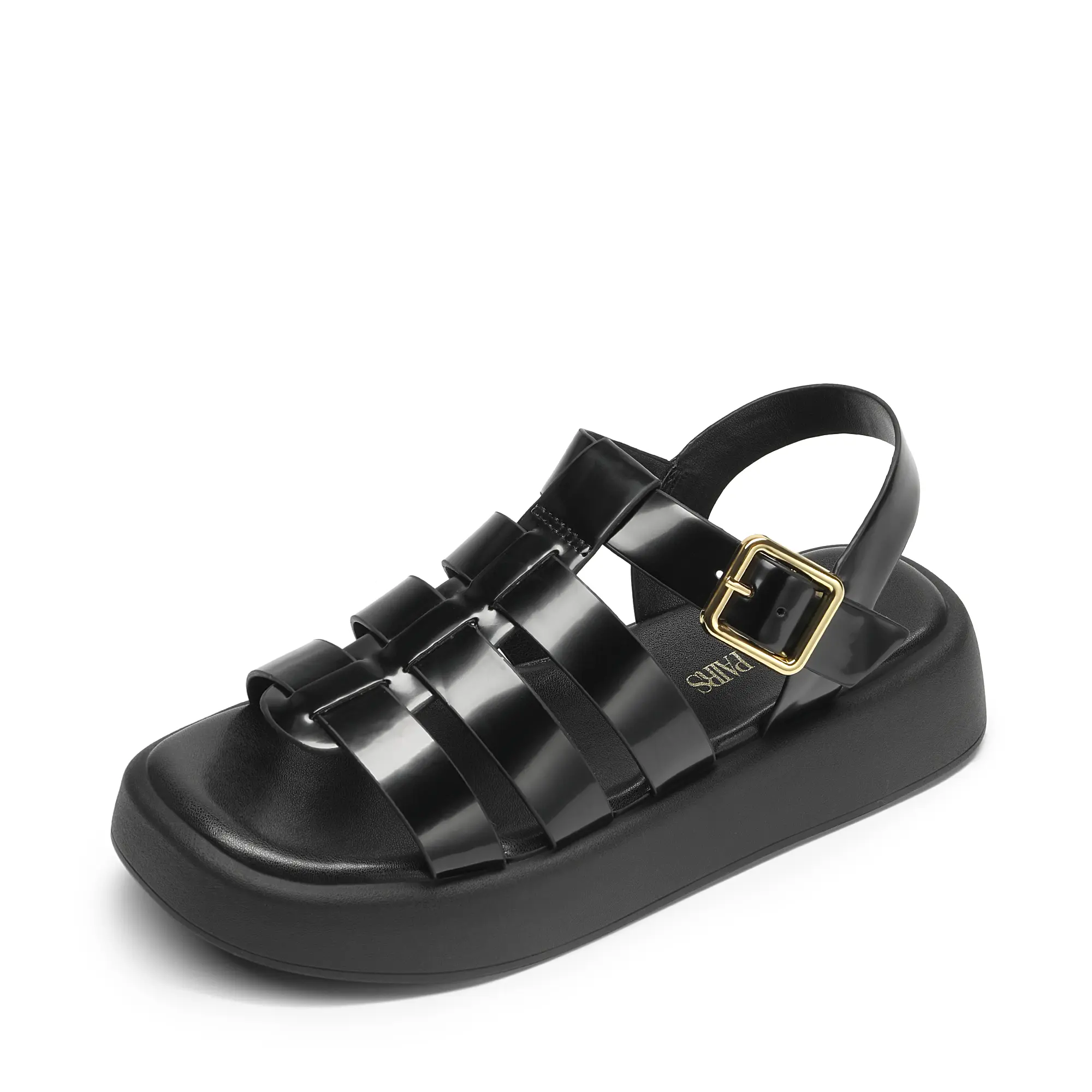 DREAM PAIRS Women's Chunky Platform Gladiator Sandals - Casual Comfy Sandals for Women with Soft Cushion, Adjustable Strap, Holiday Summer Footwear, Platform Sandals