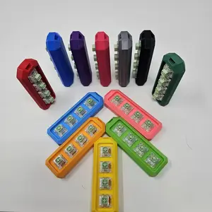 Custom Mechanical Switch Fidget Toy 3D Printed Clicker for Gamers with Authentic Switches & Customizable Keycap Colors Perfect for Focus Anxiety Relief