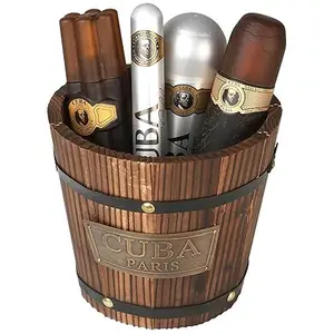 Cuba  4 Pc Gift Set 3.4oz EDT Spray, 6.7oz Deodorant Spray, 3.3oz After Shave,Shower Jel, Travel Value Pack,perfume Cuba para hombre Men's Cuba Gold Gift Set Intense Men's Deodorant Gift Set