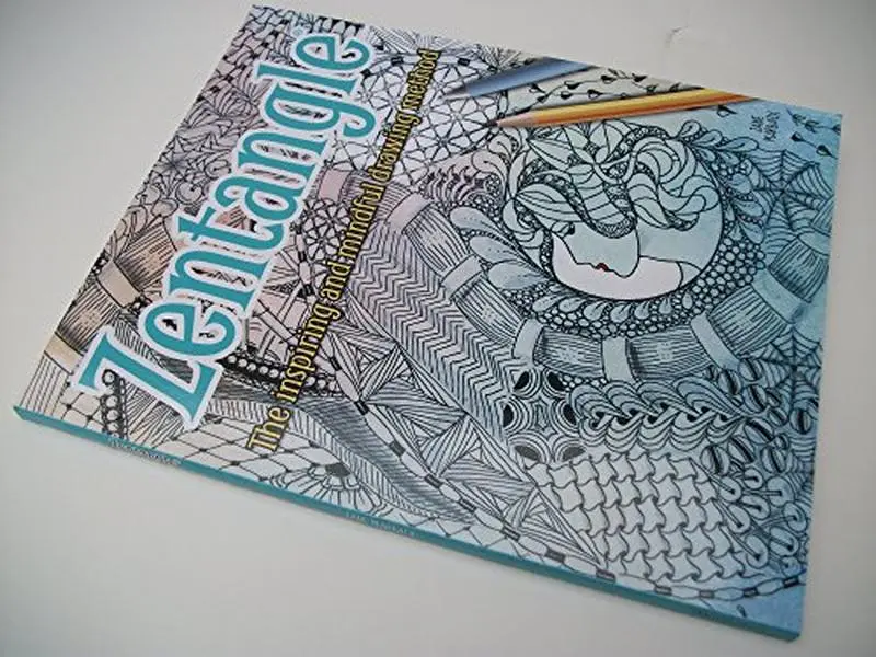 USED Book - Zentangle, the Inspiring & Mindful Drawing Method by Jane Marbaix (Paperback) - english