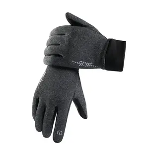 Riding Gloves, Men's and Women's Elastic Non-Slip Touch Screen Gloves, Windproof Waterproof Weatherproof for Skiing and Outdoor Sports with Safety Grip
