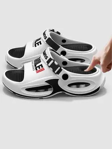 Men's Summer Eva Sandals, Slide Slippers, Casual Above Ankle Shoes, Thick Sole Comfortable Footwear, Beach & Outdoor Fashion, Trendy Street Style