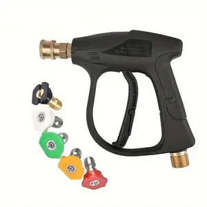 High Pressure Washer, 3000 PSI Max with 5 Color Quick Connect Nozzles, Foam Sprayer, M22 Hose Connector 3.0 Tip, Garden Watering & Irrigation Supplies