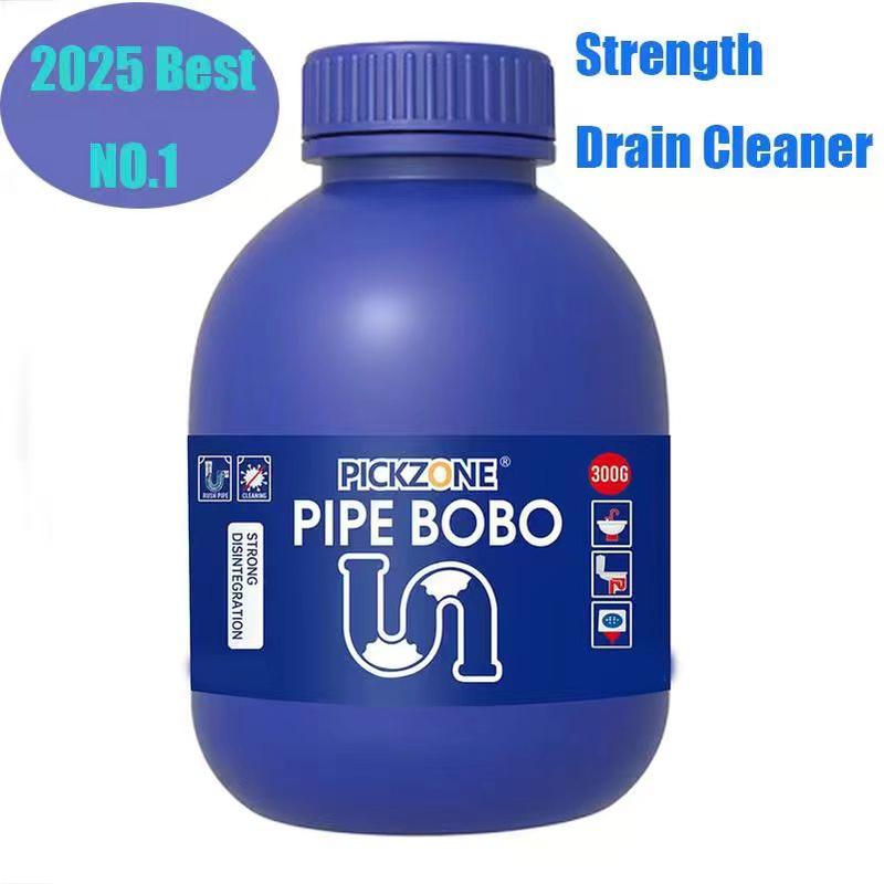 PICKZONE PIPE BOBO -Drain Unclogger Powerful Pipeline Dredging for Kitchen Sinks Shower Drains Tubs Dissolves 200+ Blockages Kills 99% Bacteria Safe for All Pipes Quick Dredging Formula Household Cleaner Bathroom Cleaning Tool PICKZONE PIPE BOBO -Drain Unclogger Powerful Pipeline Dredging for Kitchen Sinks Shower Drains Tubs Dissolves 200+ Blockages Kills 99% Bacteria Safe for All Pipes Quick Dredging Formula Household Cleaner Bathroom Cleaning Tool