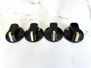 Black Universal Appliance Knob