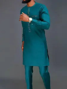 Men's Long Shirt Casual Muslim Robe Thobe Traditional Arabic Robe, Modesty Thobe, Comfortable and Stylish, Perfect for Daily Wear, High-Quality Fabric, Ideal for All Seasons