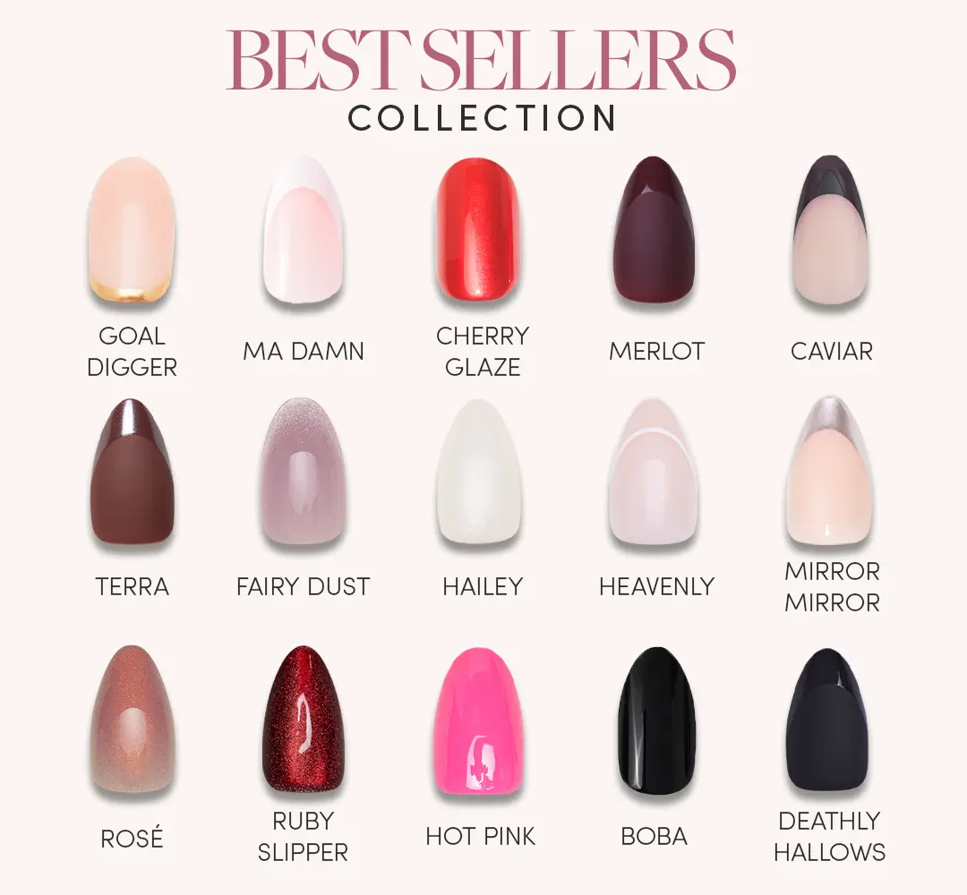 Glamnetic Best-Sellers Press On Nail Collection Glamnetic Best-Sellers Press On Nail Collection