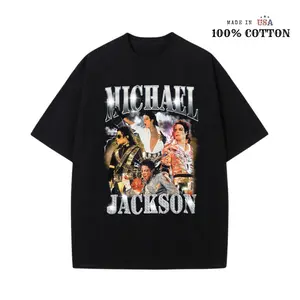 The King of Pop Michael Jackson T-Shirt, Retro Fan Shirt for Men Women, Vintage Style Tribute Apparel, Unisex Soft Cotton Trendy Top, Men Shirts, Women Shirts