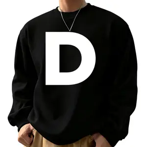 Personalized Name Alphabet Initial Letter D Gift Present Sweatshirt
