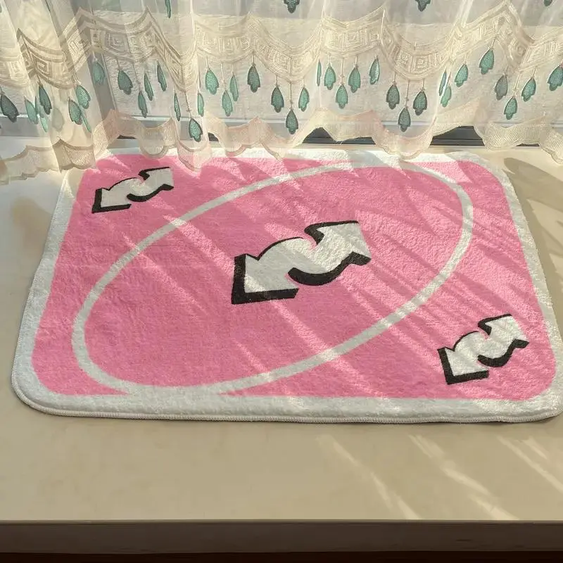 Cute Card Pattern Living Room Carpet, Non-slip Soft Fluffy Comfortable Bedroom Carpet, Home Decoration Easy To Care for Machine Washable Sofa Coffee Table Mat, Soft Shaggy Rug, Soft Area Rug, Kawaii Rug, Soft Fluffy Rugs, Decorative Fluffy Rug