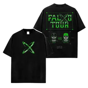 Feid Ferxxo Falxo Tour 2026 T-Shirt, FEID vs FERXXO Reggaeton Latin Pop Graphic Tee, Concert Fan Shirt for Men Women, Streetwear Music Lover Outfit Soft Cotton Gift