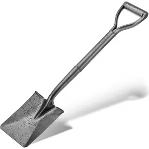 Small arden Spade - Flat Short Shovels for Diin, Metal D Handle, 30 Inch Mini Hand Shovels, Heavy Duty