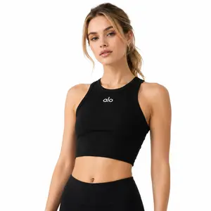 Alo Aspire Tank Tee Black
