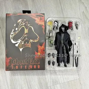 Anime GhostFace Figure Neca Horror Ghost Nun Action Figures Toys Doll for Halloween Party Christmas Gift
