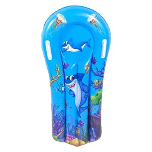 Children's inflatable surfboard, swimming pool floating surfboard, portable bodyboard with handle, beach surfing, summer water fun