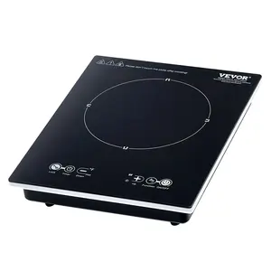 【Summervibes】VEVOR Portable Induction Cooktop,  1800W Electric Induction Burner with 9 Temperature Settings, Countertop Induction Hot Plate with 3H Timer, Child Lock, Easy to Clean, for Home Kitchen Cooking
