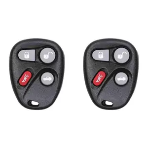KEYS4LESS Car Key Fob Keyless Entry Remote for Pontiac Grand 2001 2005 Am Fcc KOBLEAR1XT Part Number 25695954 25695955 Pack of 2