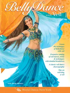 Belly Dance with Veil, by Sarah Skinner - open level - INSTANT VIDEO / DVD