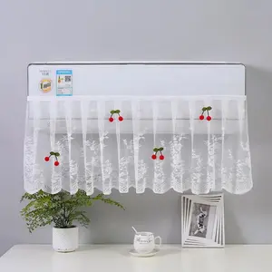 Windscreen curtain for air vent—conceals airflow; no installation required; wall-mounted, universal design for babies; prevents direct airflow when turned on; does not remove the AC cover.