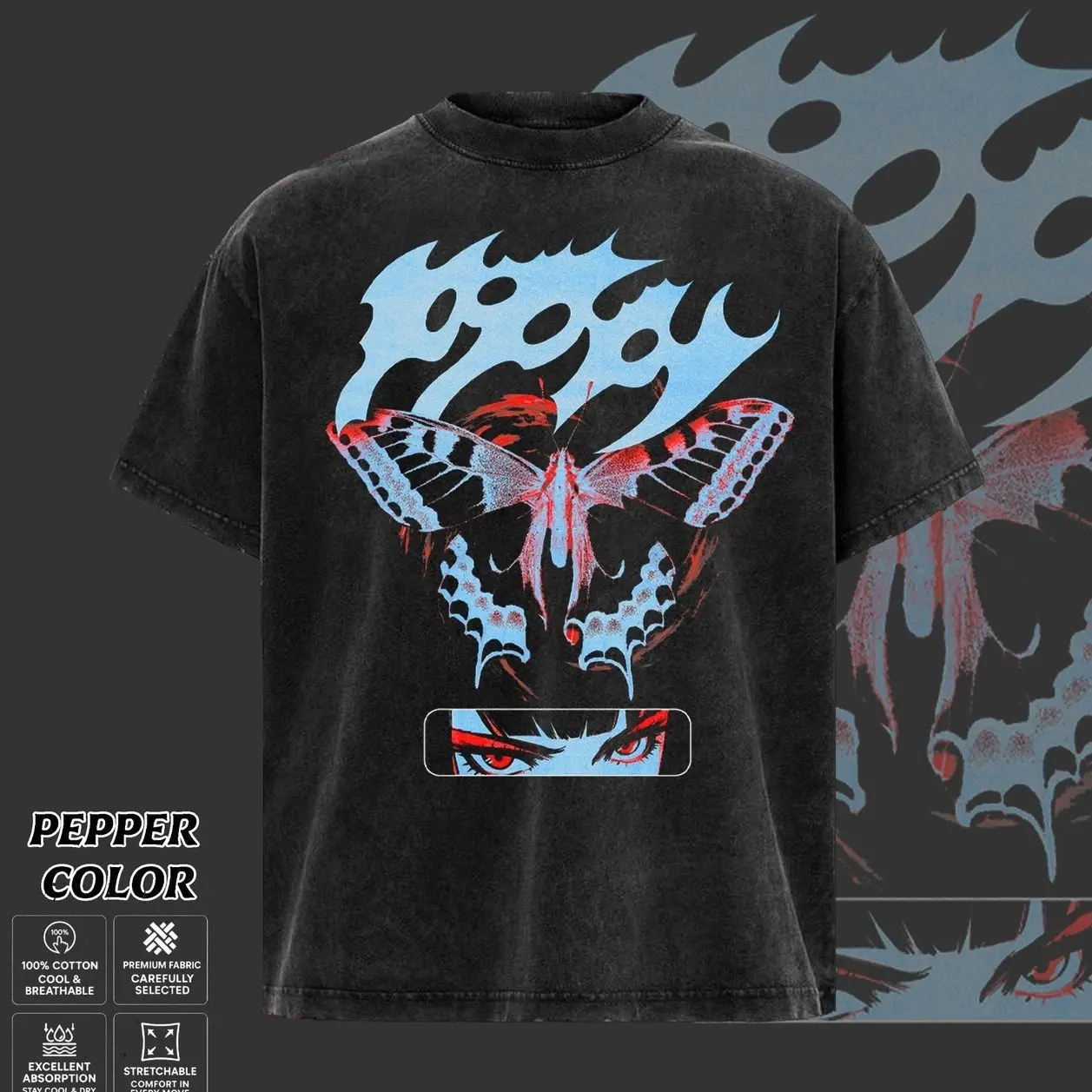 [COLLECTION] Poppy Graphic T-Shirt, Industrial Metal Rock Tee, Gothic Dark Art Band Shirt, Poppy Album Aesthetic Tee, Oversized Vintage Cotton T-Shirt, Unisex Alternative Streetwear, Gift for Metal & Rock Fans, Gift for Men & Women. PN1