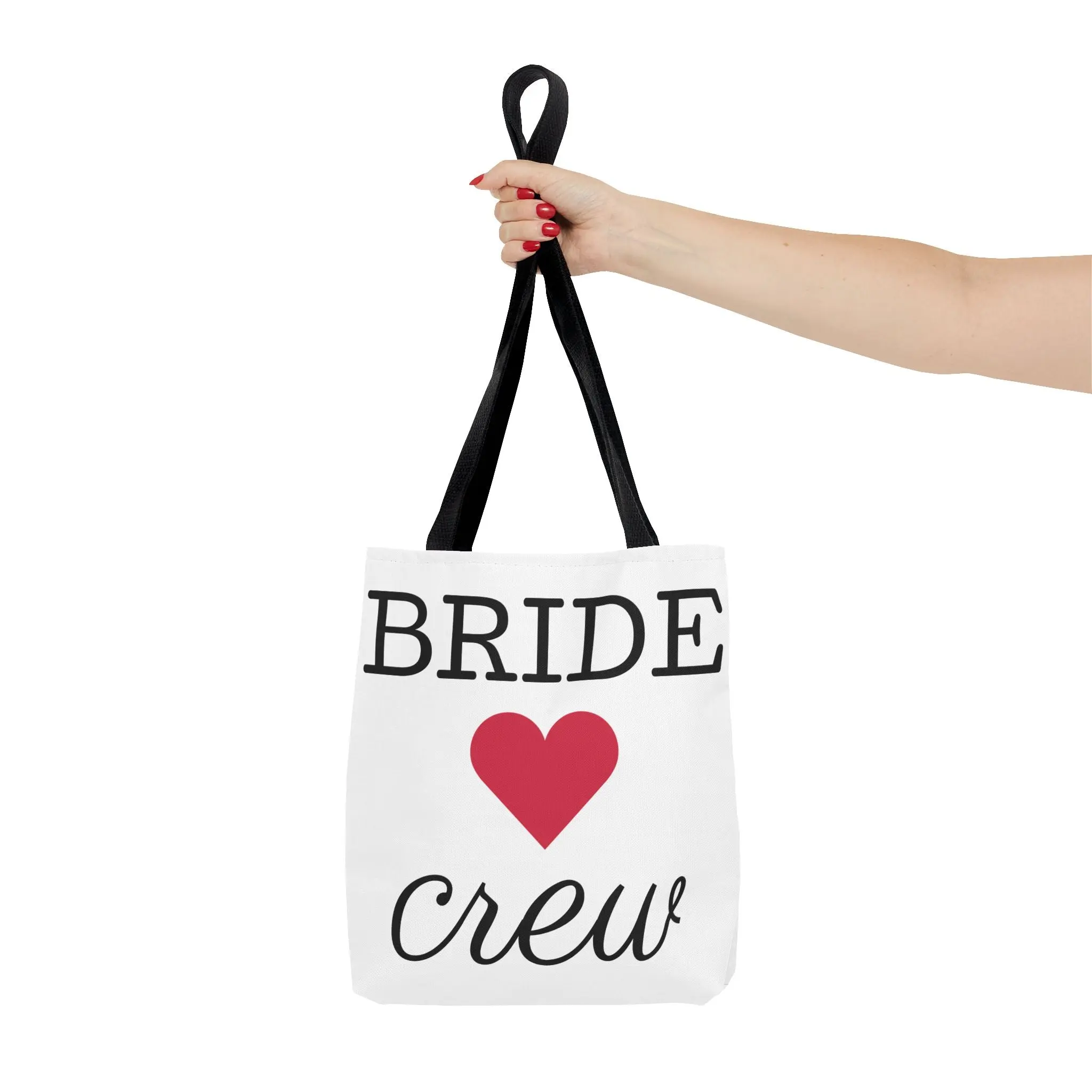 Personalized Bride Crew Tote Bag – Custom Bridesmaid & Maid of Honor Gift | Wedding Accessories & Bridal Party Favor