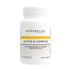 Integrative Therapeutics Active B-Complex - Cellular Energy & Heart Health Support with Vitamins B2, B6 & B12* - Supports Nervous & Immune Systems* - Dairy-Free & Gluten-Free - 60 Capsules