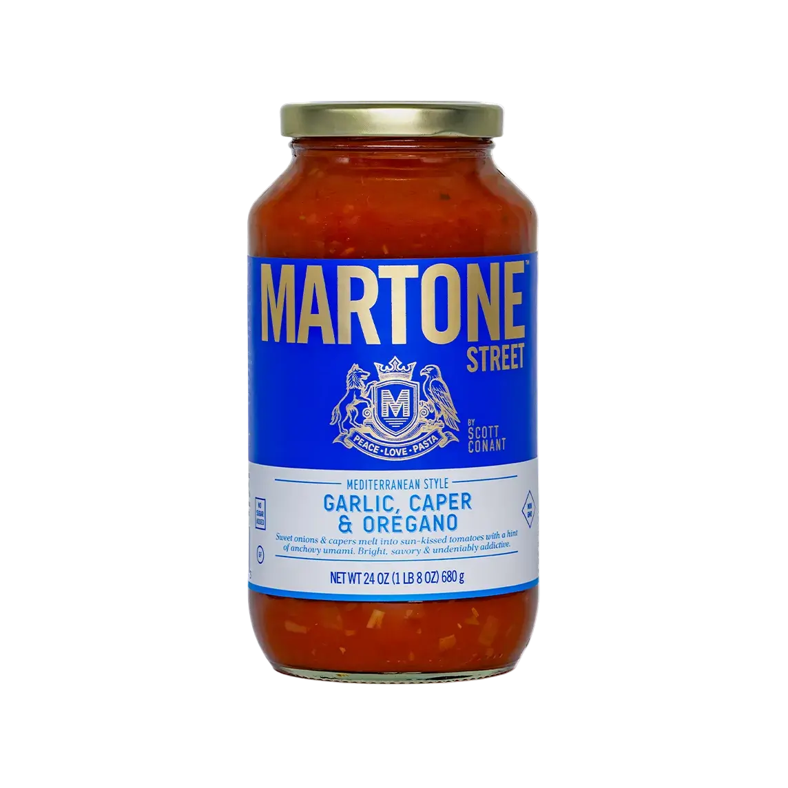 Mediterranean Style | Garlic, Caper & Oregano