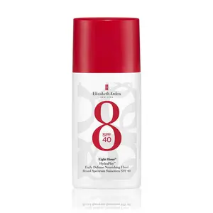 Elizabeth Arden Eight Hour HydraPlay Daily Defense Nourishing Fluid Broad Spectrum SPF 40 | Non-Comedogenic Vegan UVA/UVB Protection Gentle for Sensitive Skin