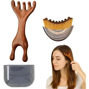 Contour Face Brush,Lymphatic Face Brush with Massage Comb,Lymphatic Brush for Face for Lymphatic Drainage,Puffiness Reduction & Facial Massage – Ultra-Soft Bristles,Ergonomic Design